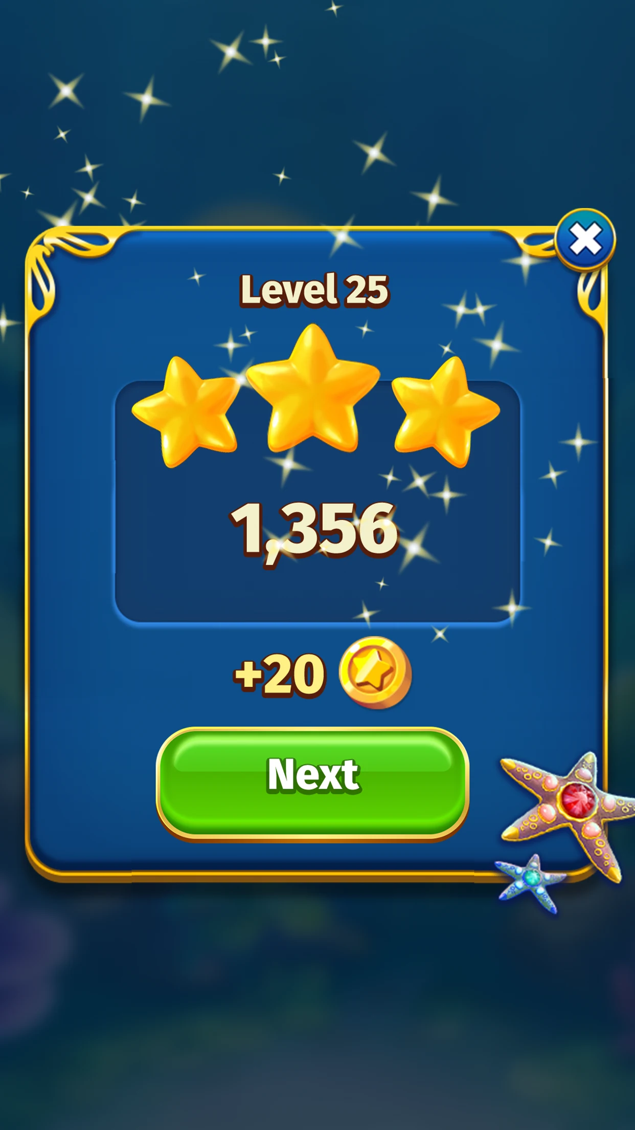 Ocean Blast: Match 3 Puzzle screenshot