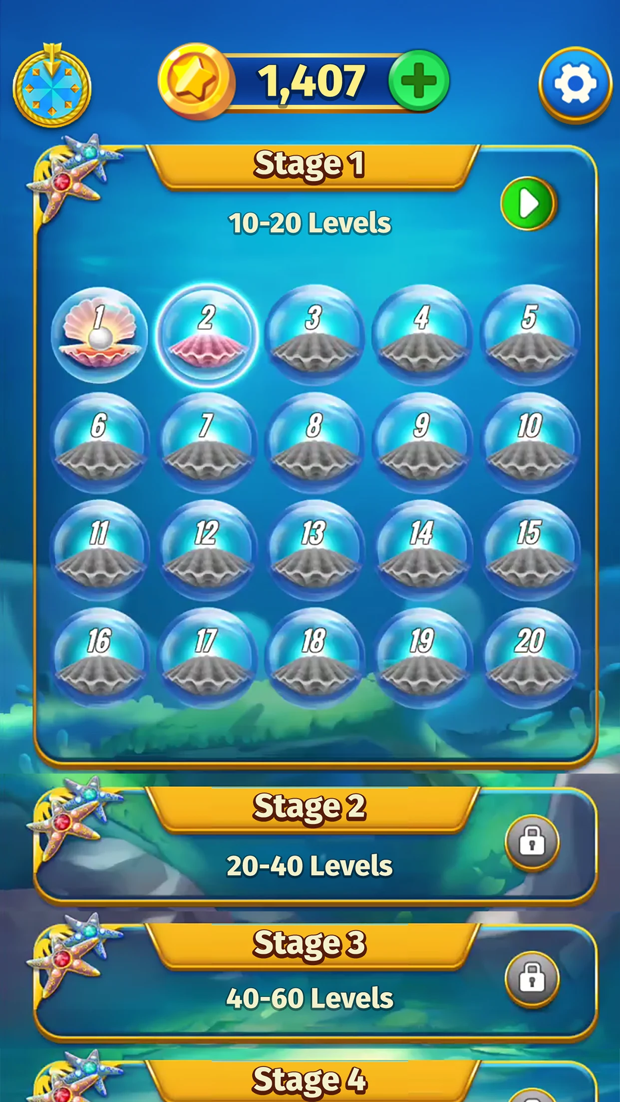 Ocean Blast: Match 3 Puzzle screenshot